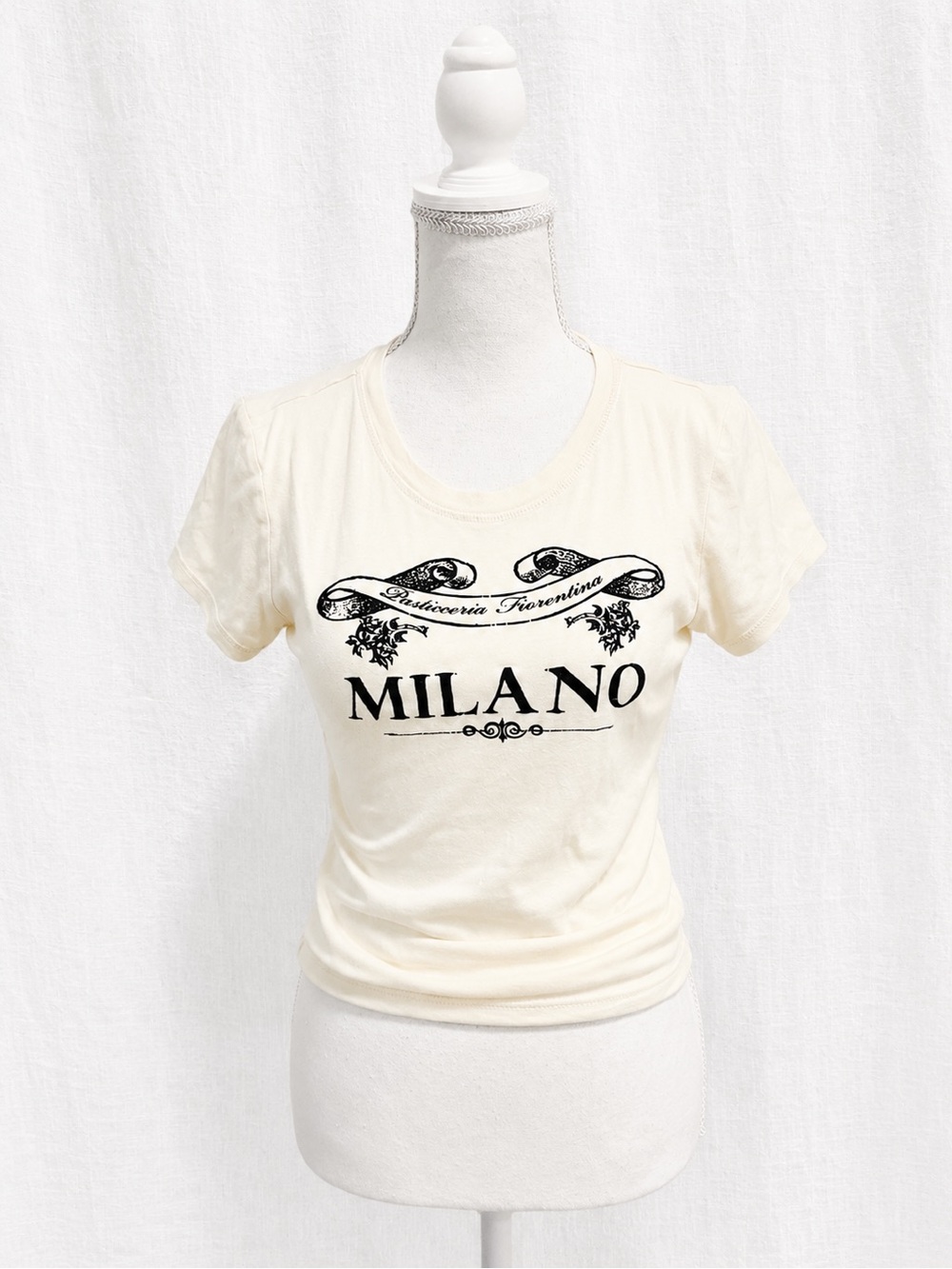 Divided Cream MILANO Graphic Tee